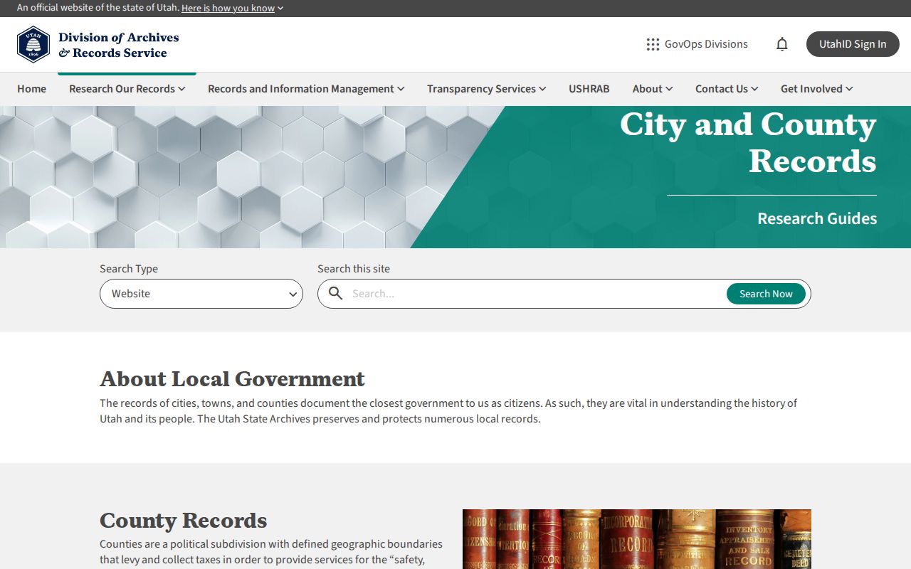 Sandy city directory Utah State Archives records guide