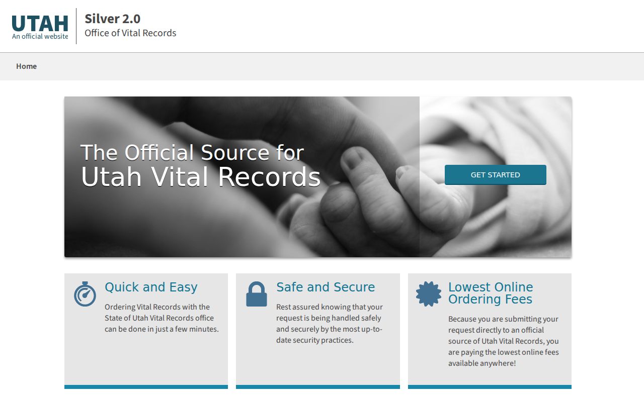 Sandy resident lookup Utah vital records portal